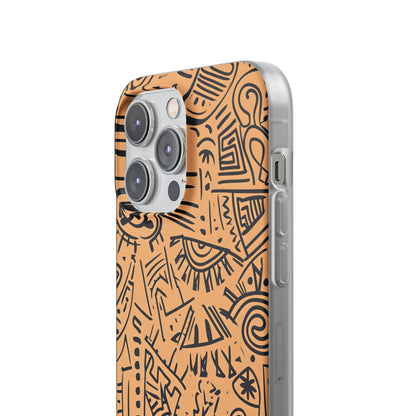 Mystic Tribal Geometry | Flexible Phone Case for iPhone