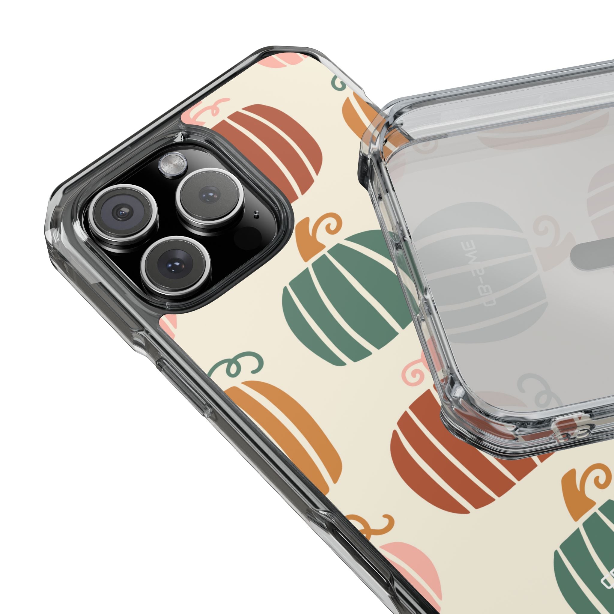 Whimsical Pumpkin Harmony iPhone Case - Impact