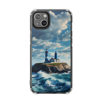 Lighthouse Guards Waves iPhone Case - Impact