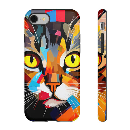 Abstract Kitty Palette Samsung Case (Protective)