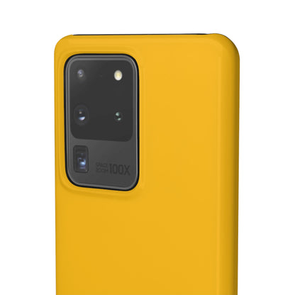 Amber Yellow - Slim Samsung S20 Phone Case