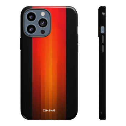 Fiery Symmetry Blaze - iPhone Case