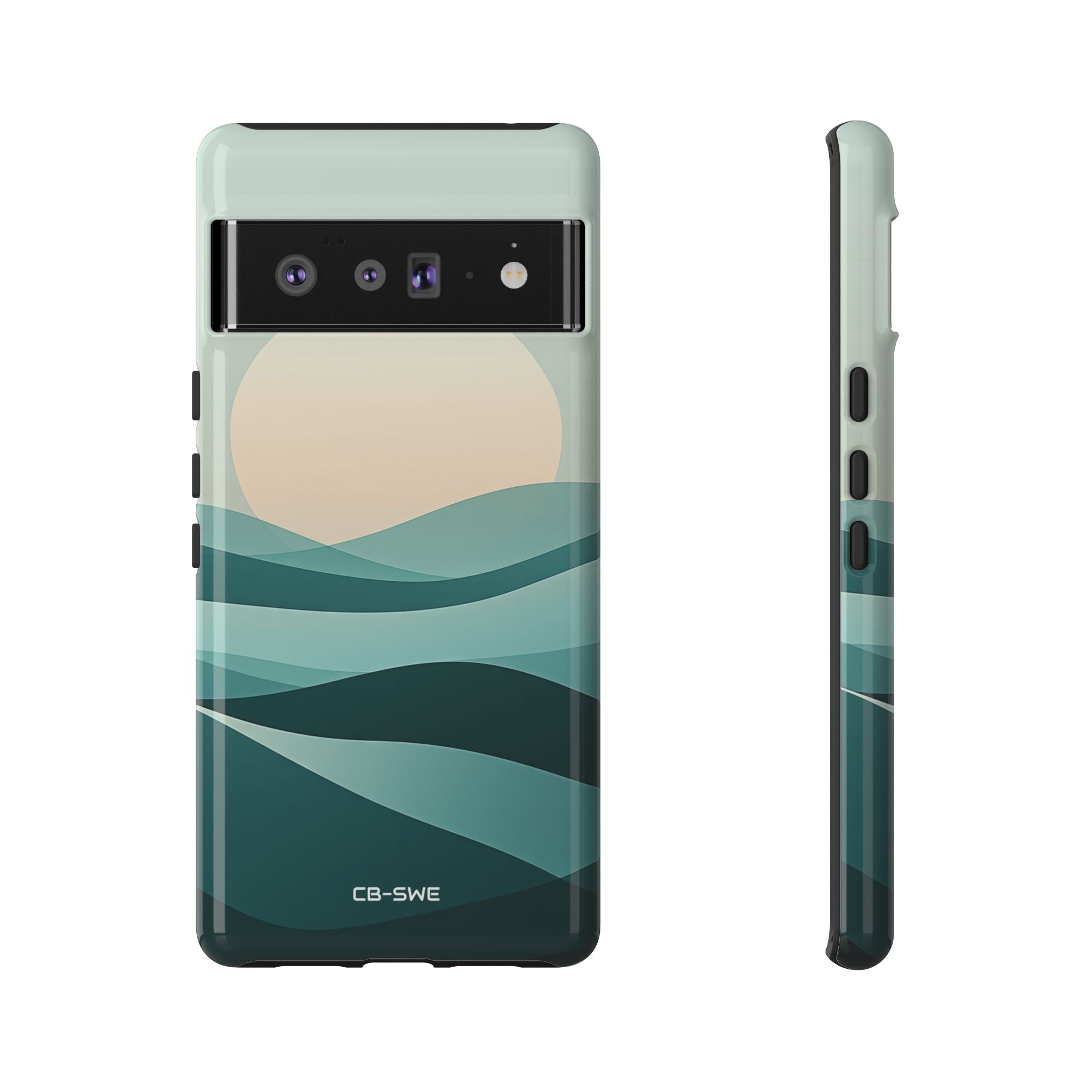 Fluid Harmony Waves - Google Pixel Case