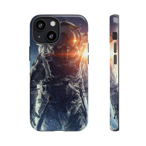 Astronaut in space - Protective Phone Case