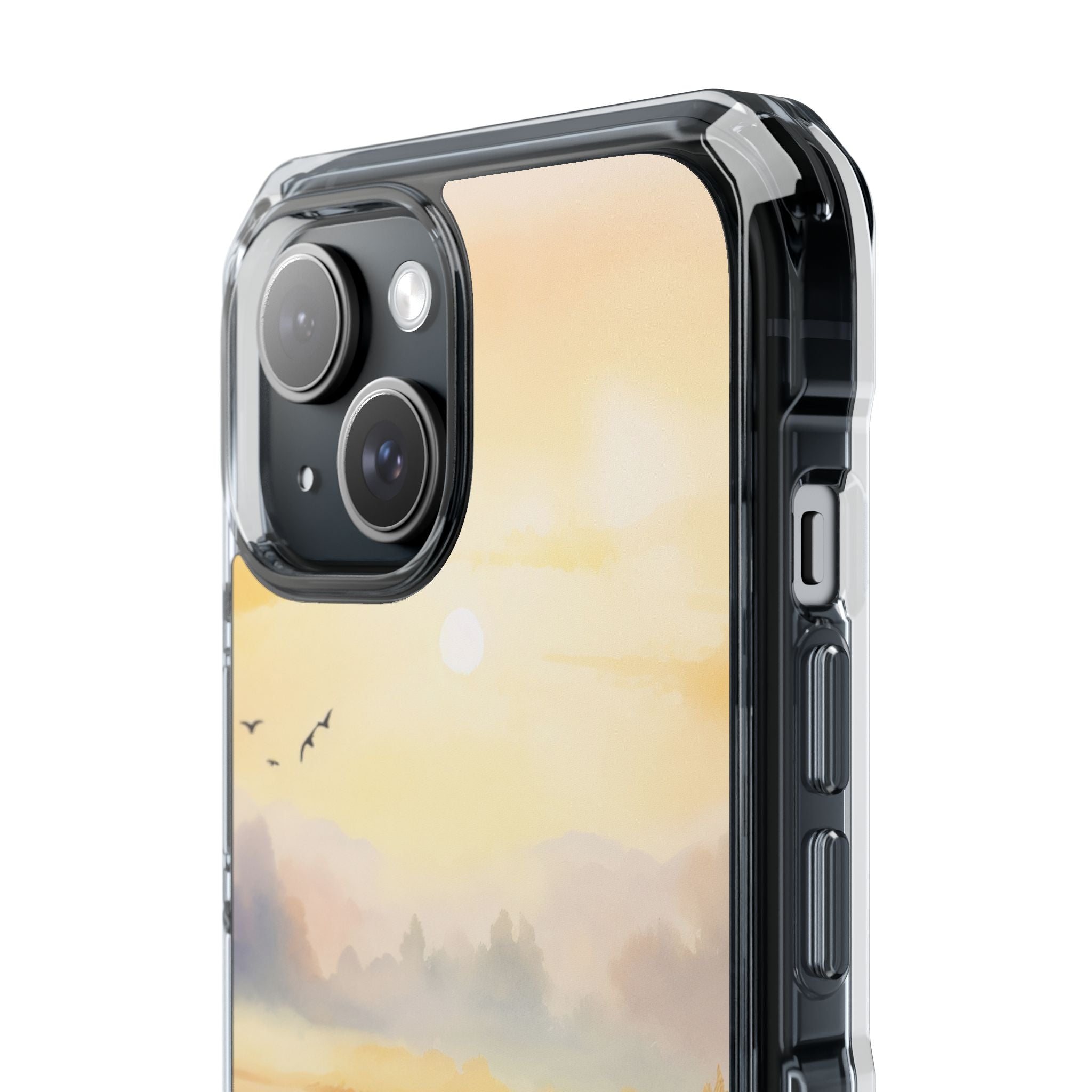 Golden Sunscape iPhone 15 Case - Impact
