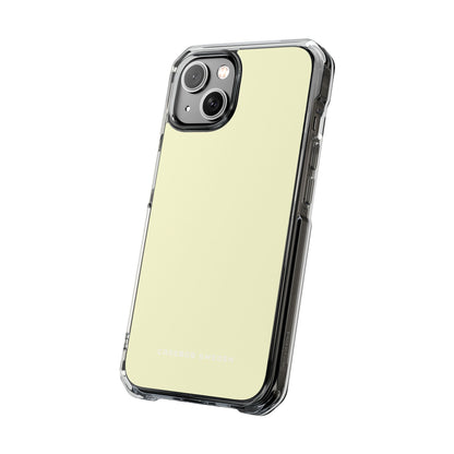 Light Golden Rod Yellow iPhone 14 - Clear Impact Phone Case