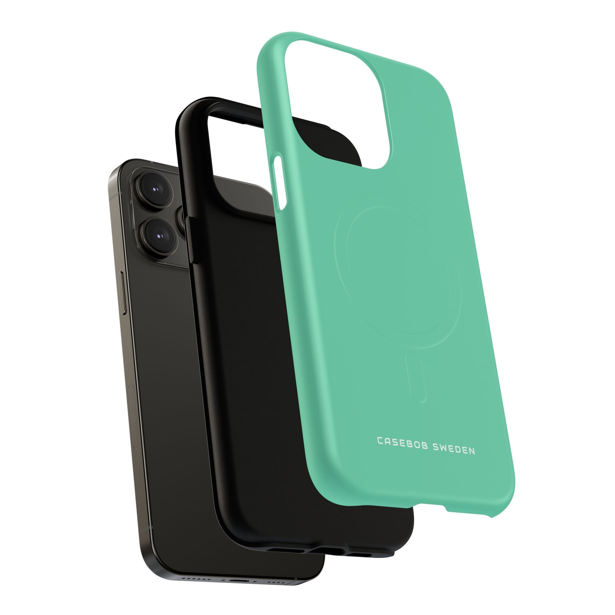 Medium Aquamarine iPhone 14  Tough+ Phone Case