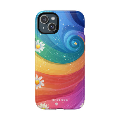 Vortex Bloom iPhone 15 Plus Case - Tough+