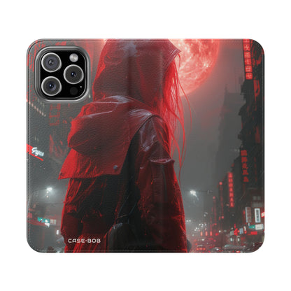 Rode Hood Eclipse - iPhone 16 Max Case - Portemonnee