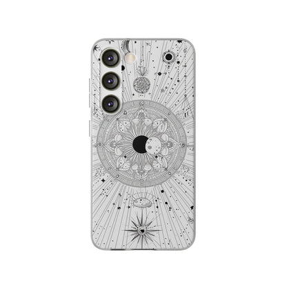 Celestial Mandala Mystique | Flexible Phone Case for Samsung Galaxy