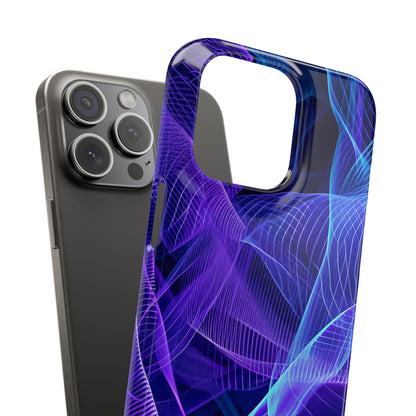 Gradient Flowscape iPhone 15 - Slim Phone Case