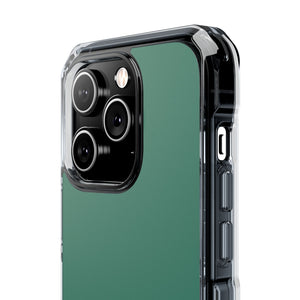 Viridian Green | Phone Case for iPhone (Clear Impact Case - Magnetic)