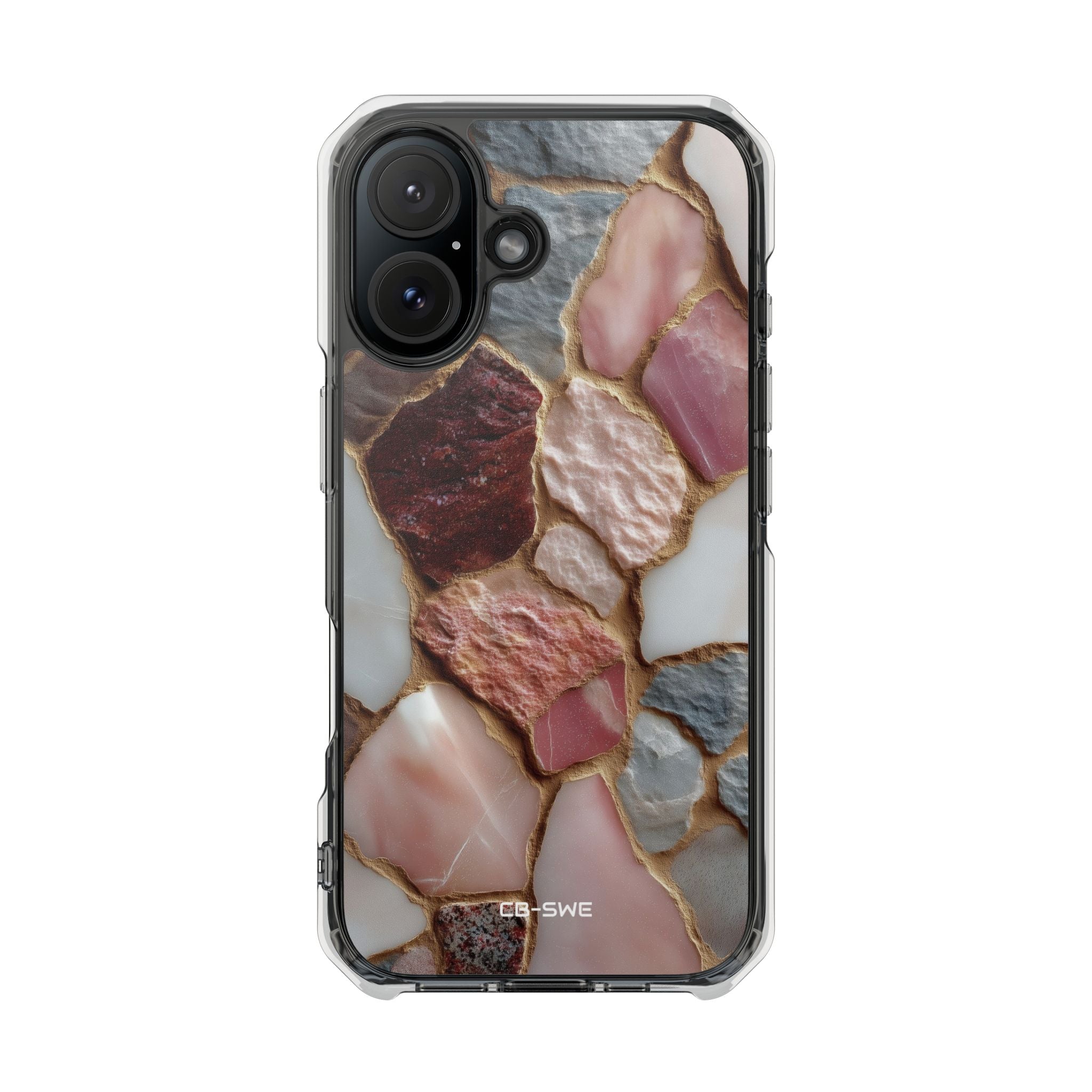 Textured Stones Dance iPhone Case - Impact