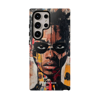 Masked Portrait Drips Samsung S24 Ultra Case - Tough