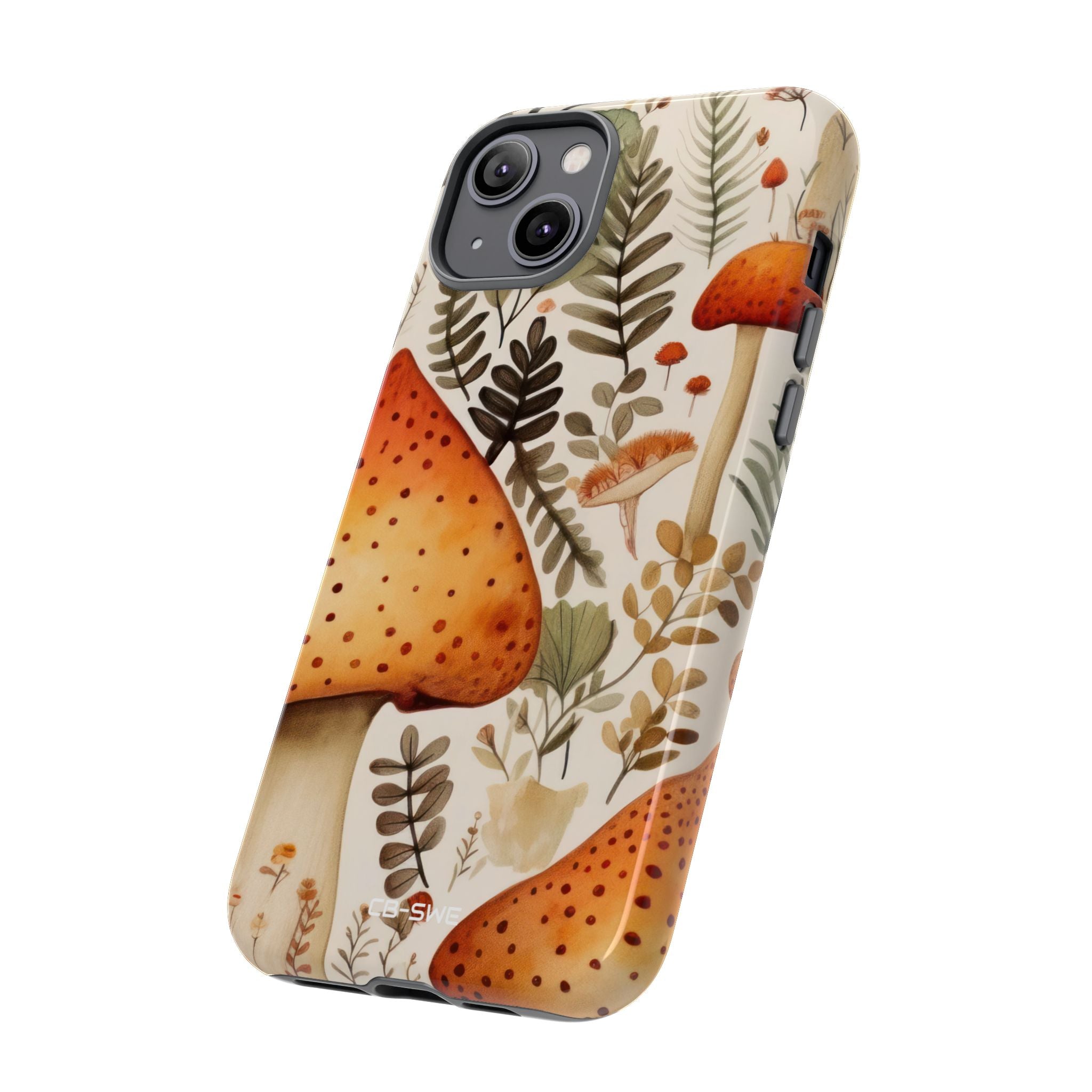 Mushrooms Sprout Cheerfully - iPhone Case