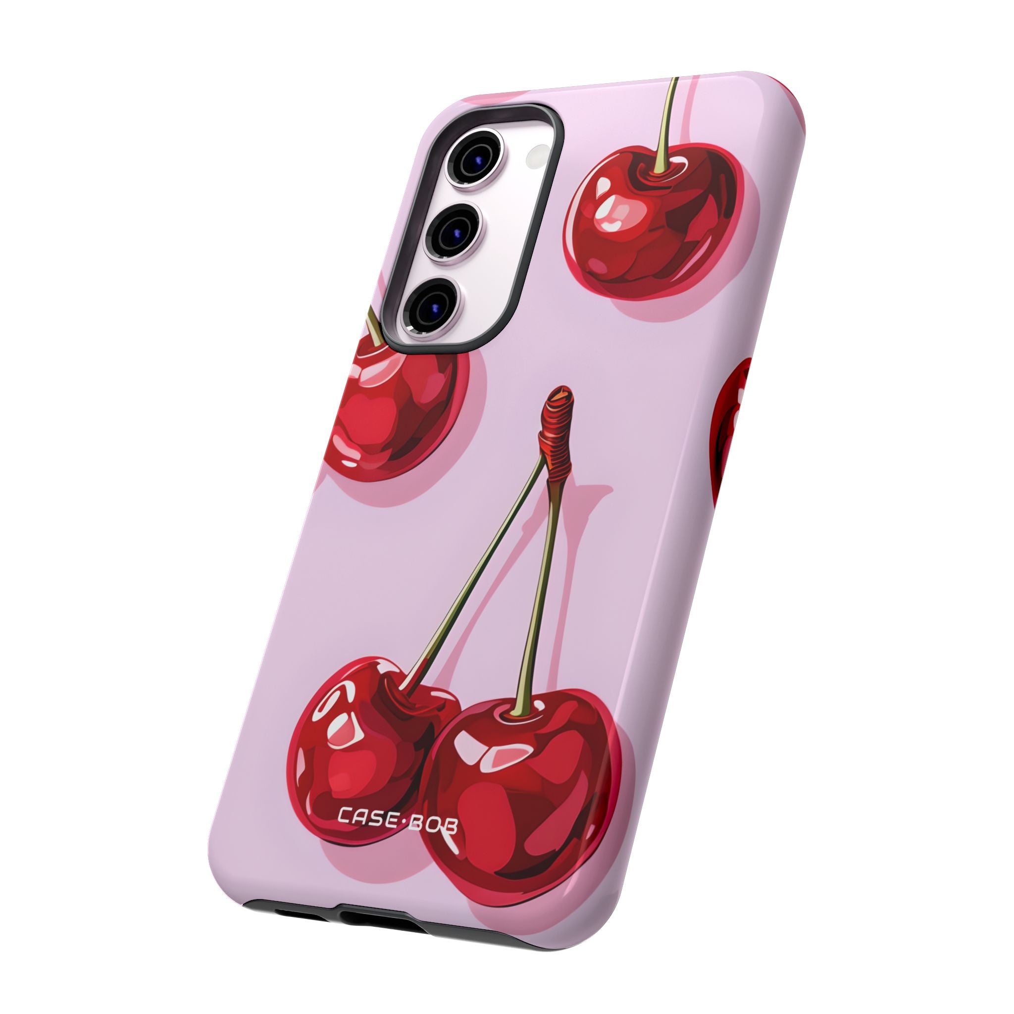 Glossy Cherry Burst Samsung S23 Plus Case - Tough