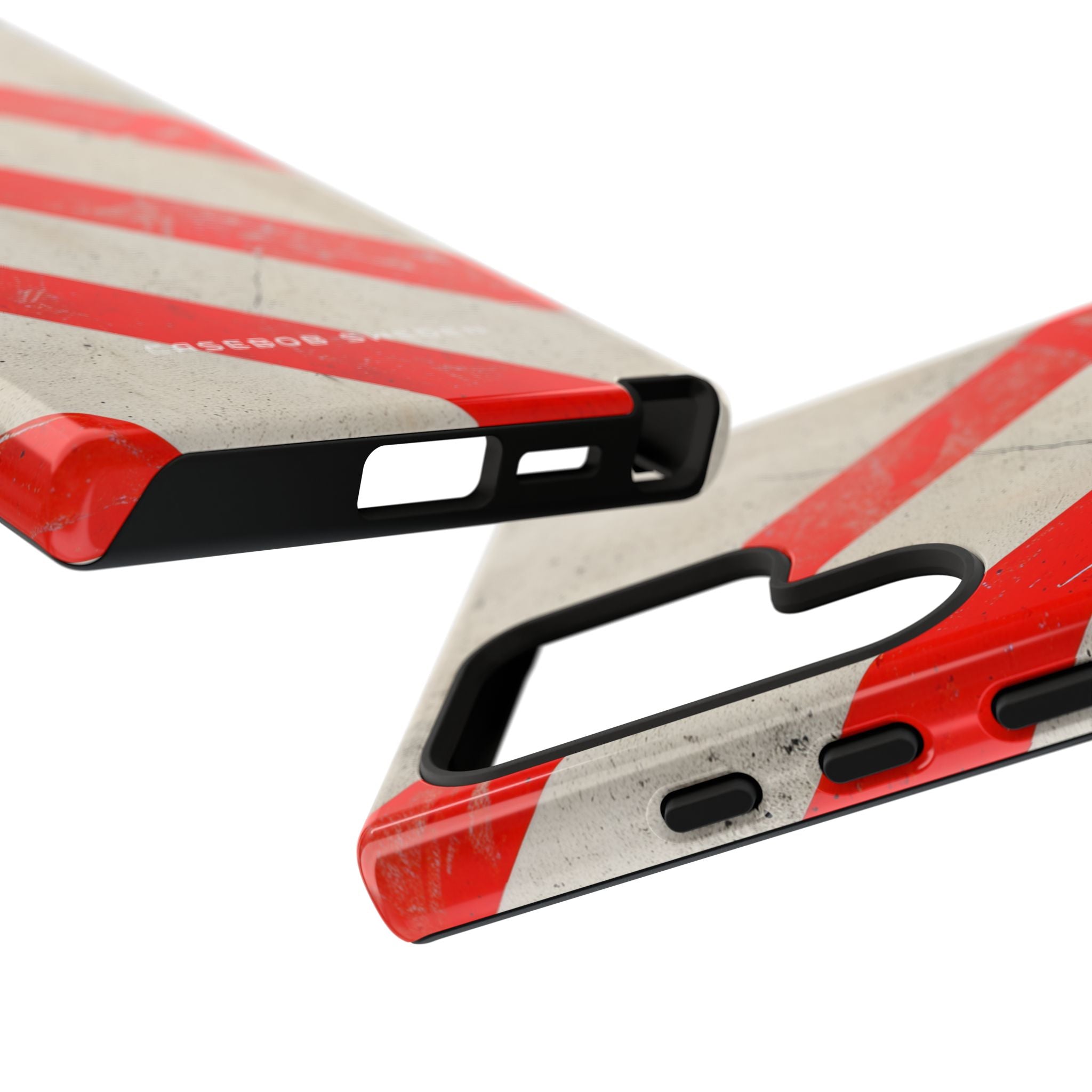 Striker Crimson Stripes Samsung S24 - Tough Phone Case