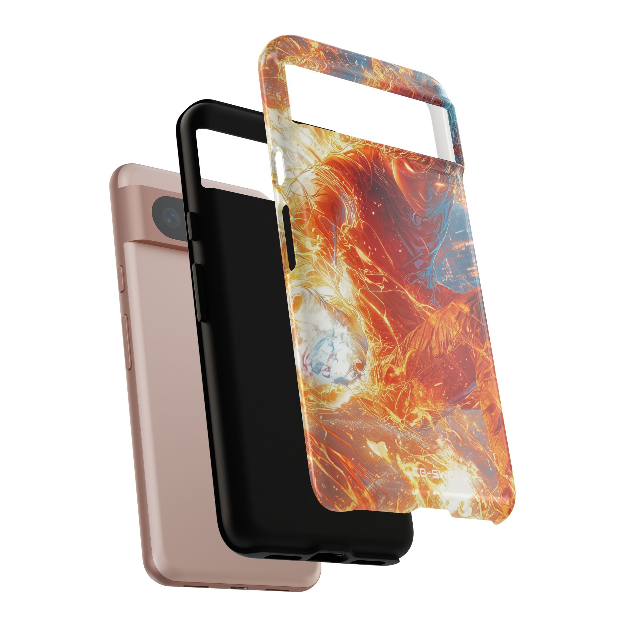 Flames Dance Wildly - Google Pixel Case