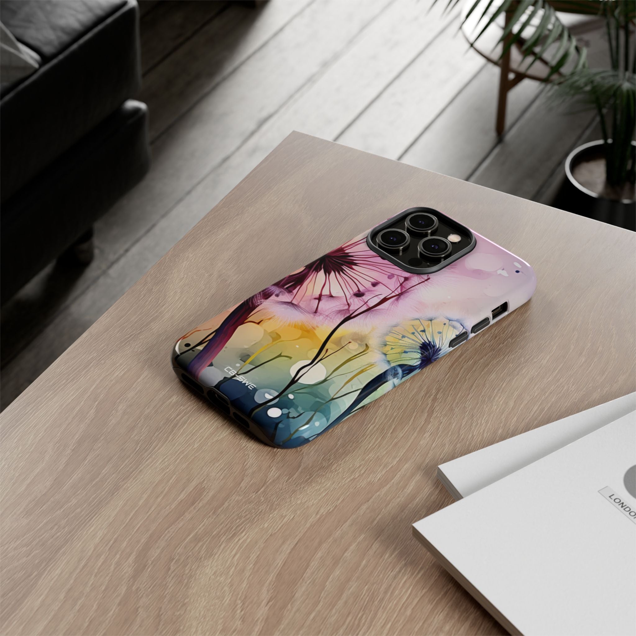 Dreamy Dandelion Whispers - iPhone Case