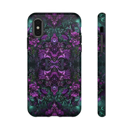 Baroque Floral Gothic - Protective Phone Case