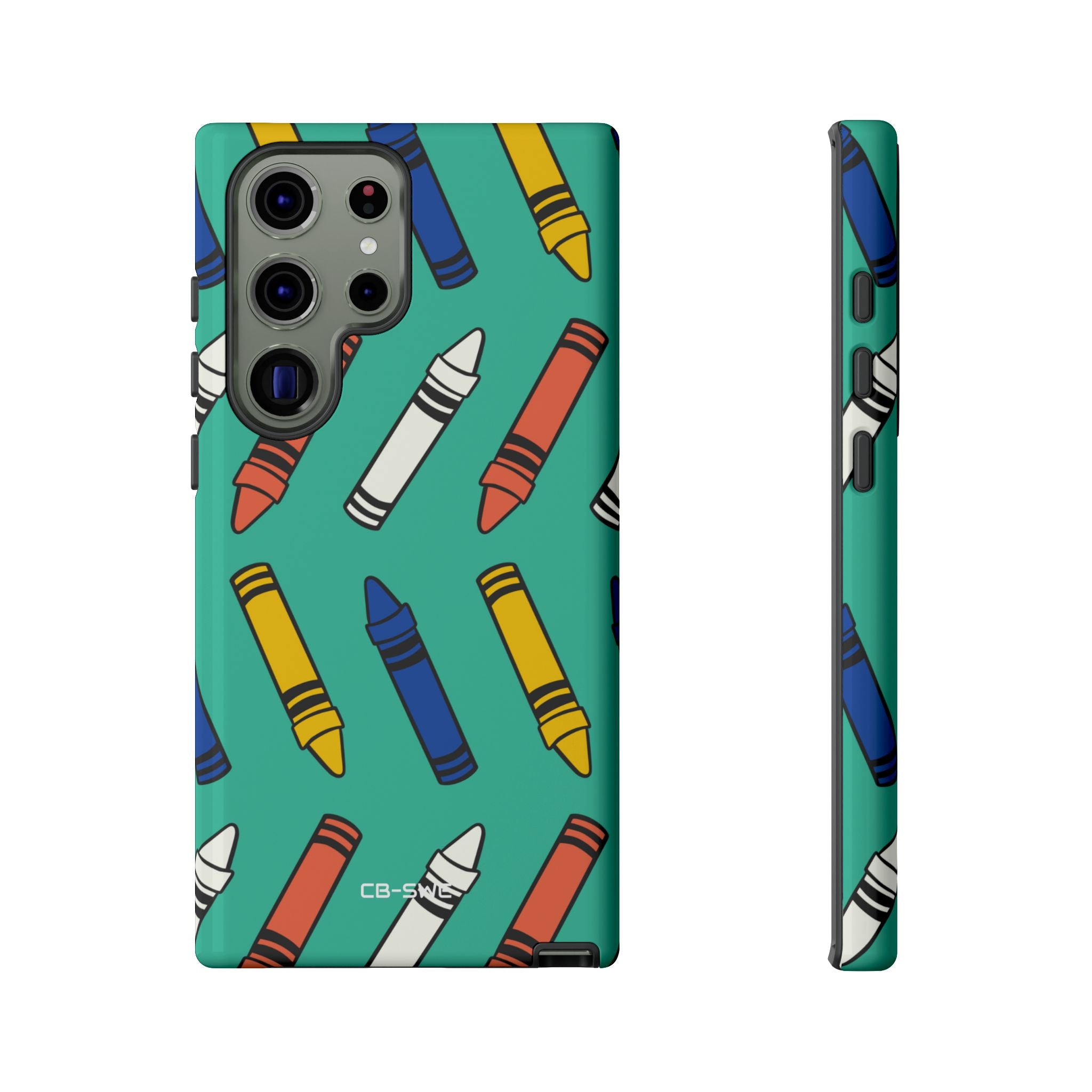 Crayons Dance Playfully - Samsung Case