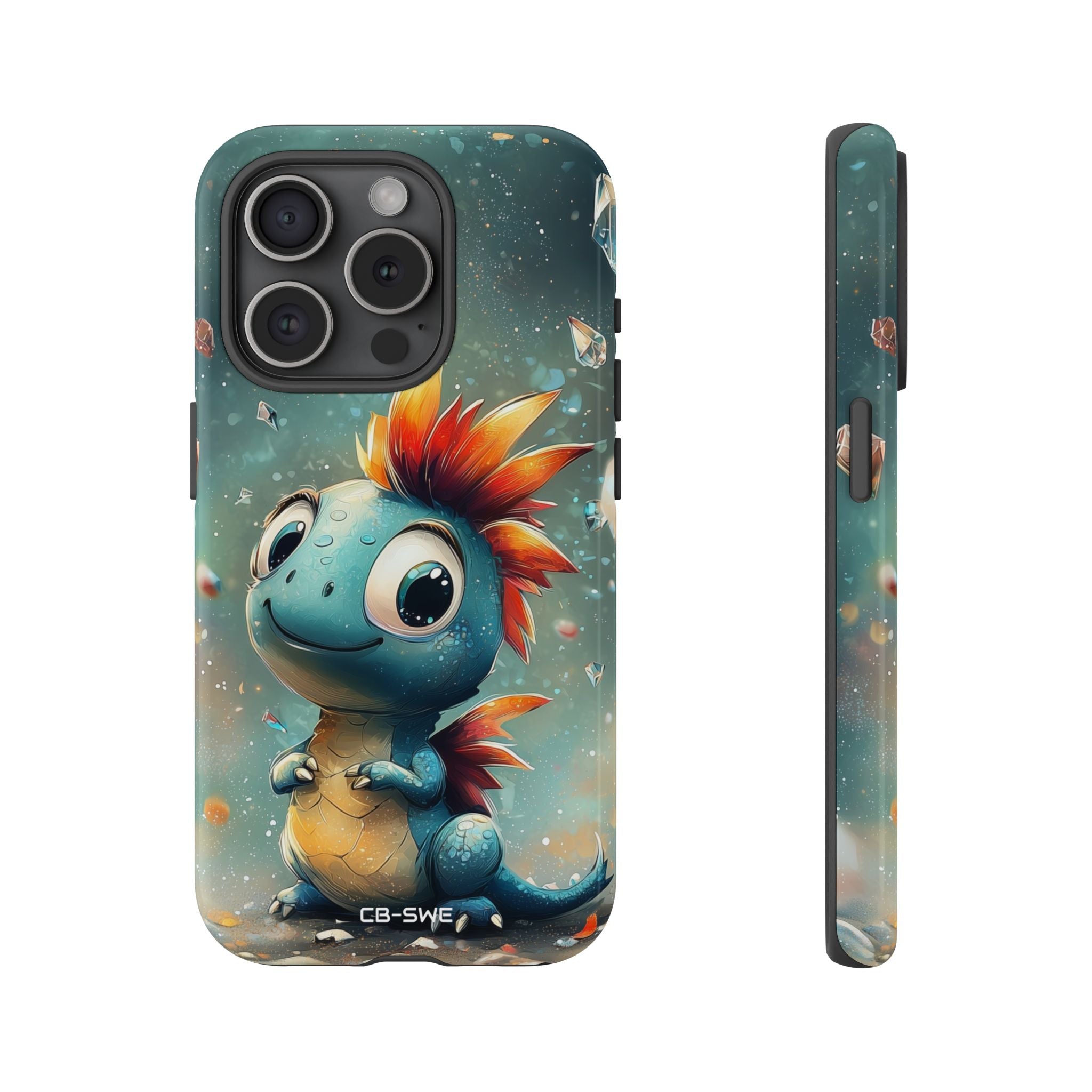 Dragon Smiles Brightly - iPhone Case