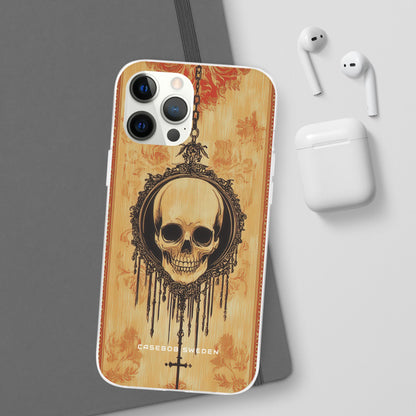 Gothic Skull Elegance iPhone 12 - Flexi Phone Case