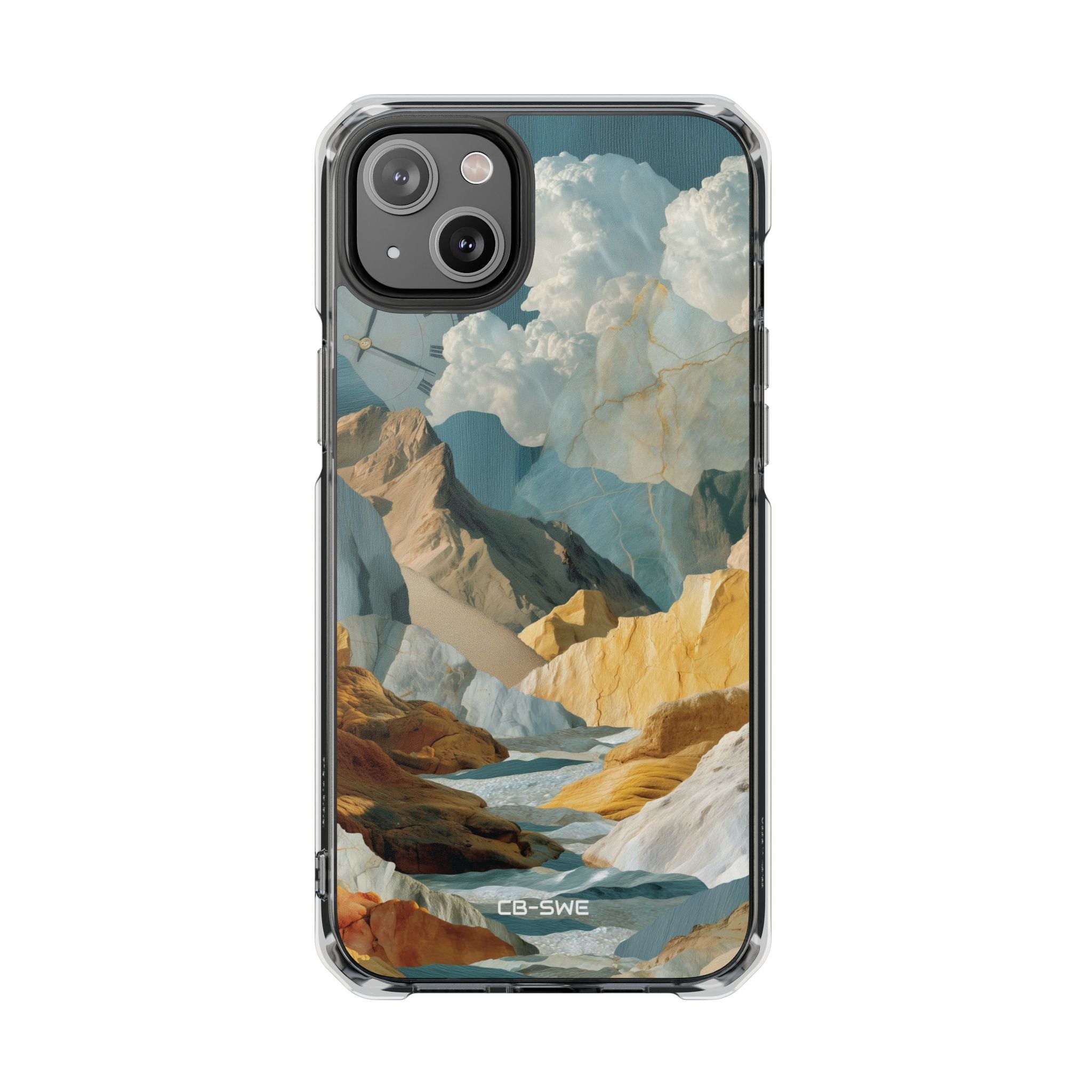 Time Drifts Above iPhone Case - Impact