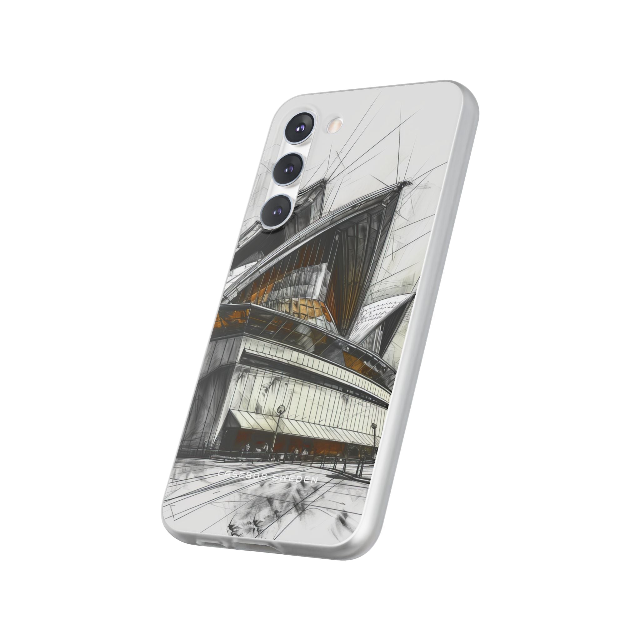 Architectural Curves in Line Formation Samsung S23 - Flexi Phone Case