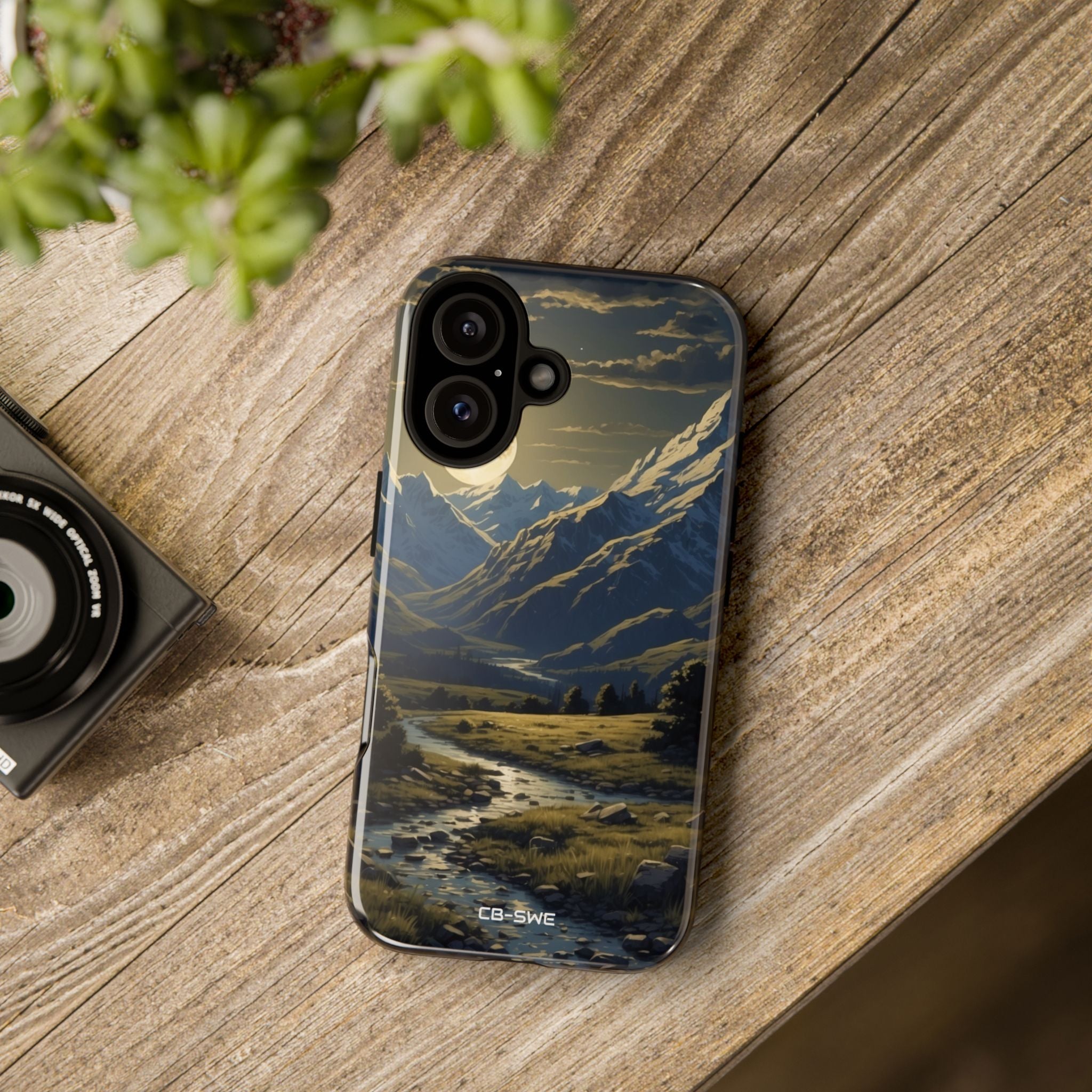 Moonlight Guides River - iPhone Case