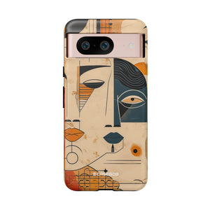 Cubist Introspection | Protective Phone Case for Google Pixel