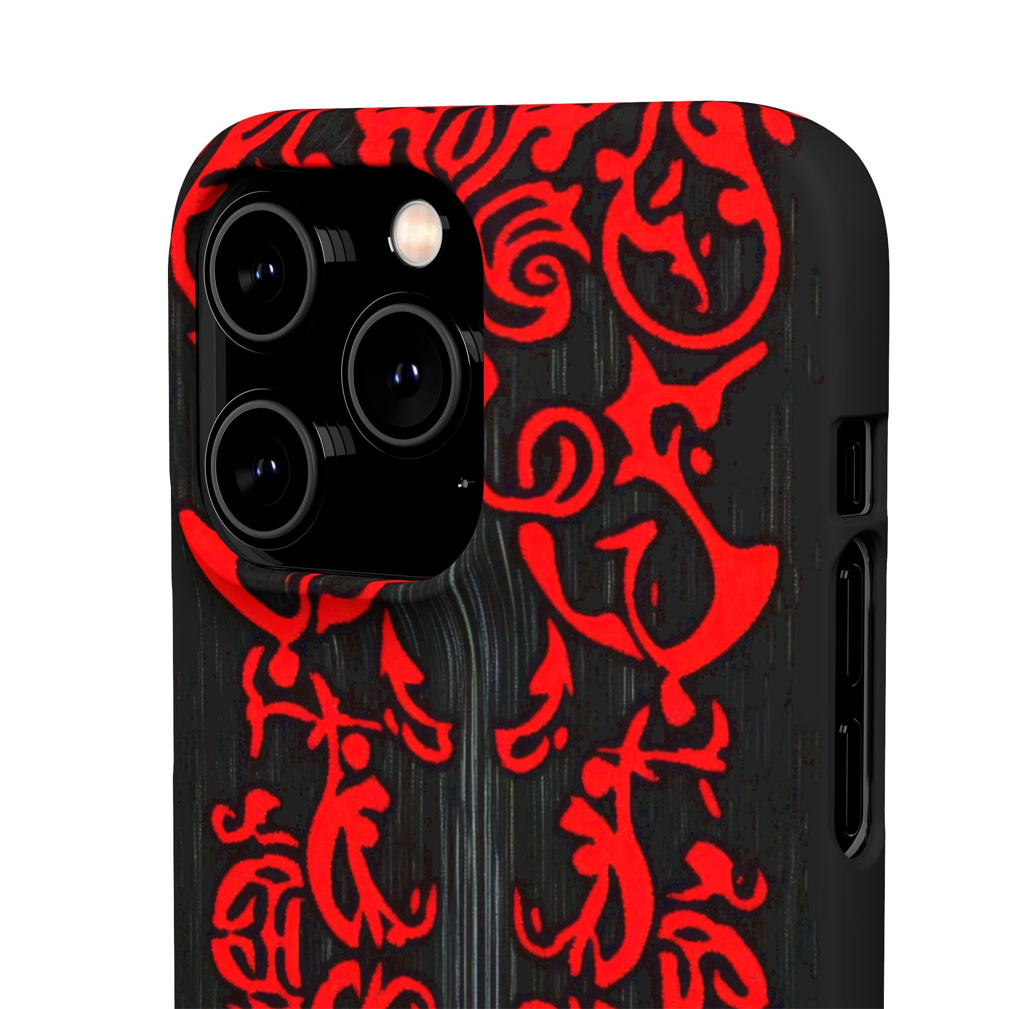 Gothic Crimson Symmetry iPhone 14 - Slim Phone Case