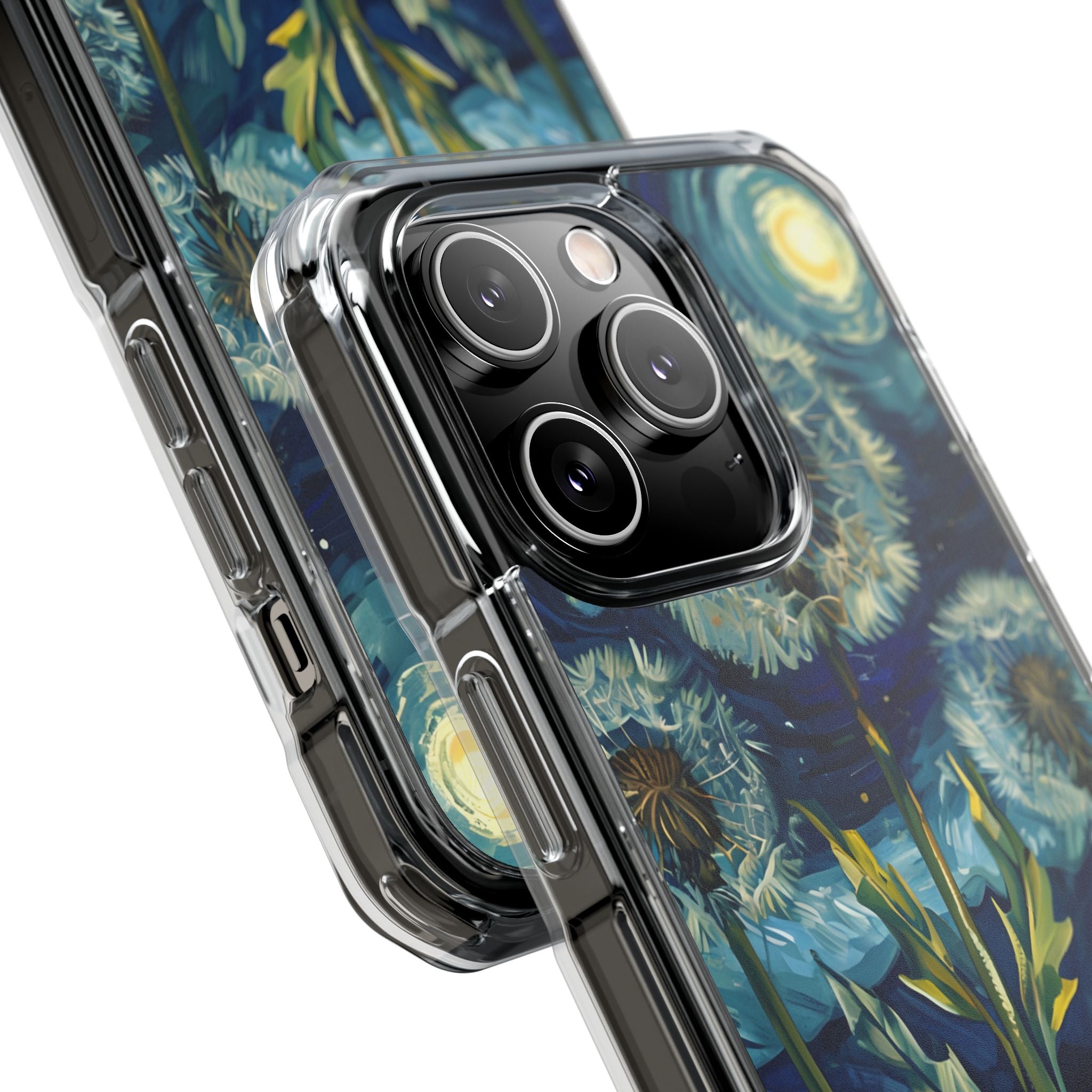 Dandelions Under Starlight iPhone Case - Impact