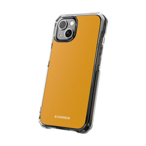 Gamboge Color | Phone Case for iPhone (Clear Impact Case - Magnetic)