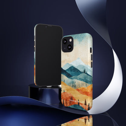 Moonlit Mountains iPhone 13 Case - Tough