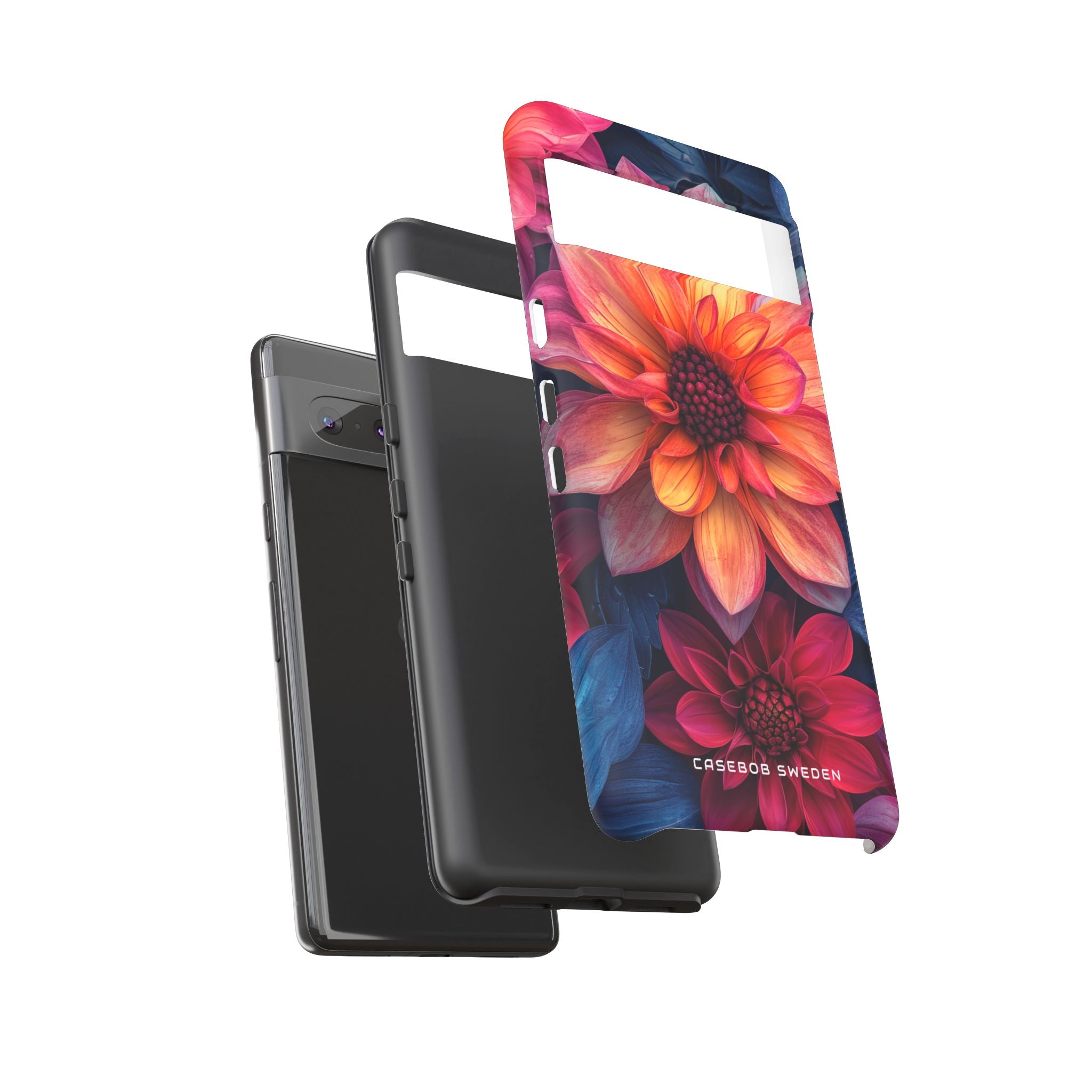 Fiery Bloom Harmony Google Pixel 7 - Tough Phone Case