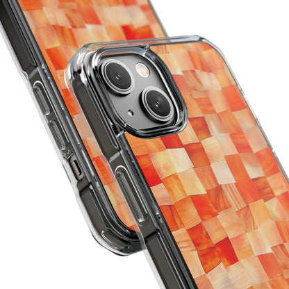 Vibrant Mosaic Tapestry iPhone 14 - Impact Clear+