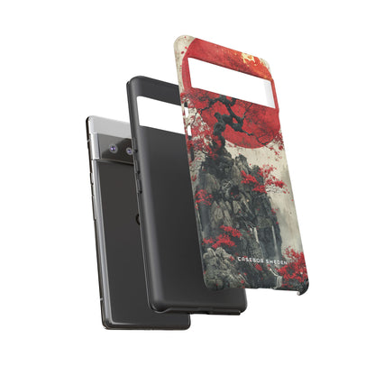 Zen Serenity in Red Harmony Google Pixel 6 - Tough Phone Case