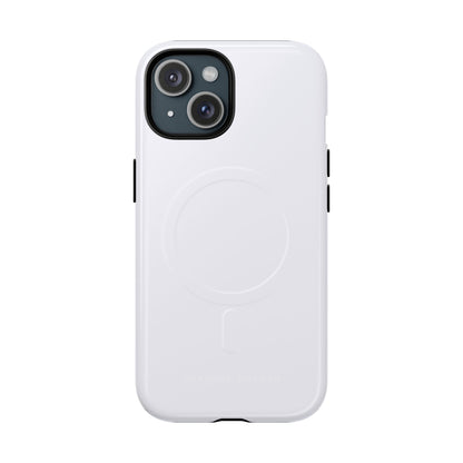 Ghost White iPhone 15 | Tough+ Phone Case