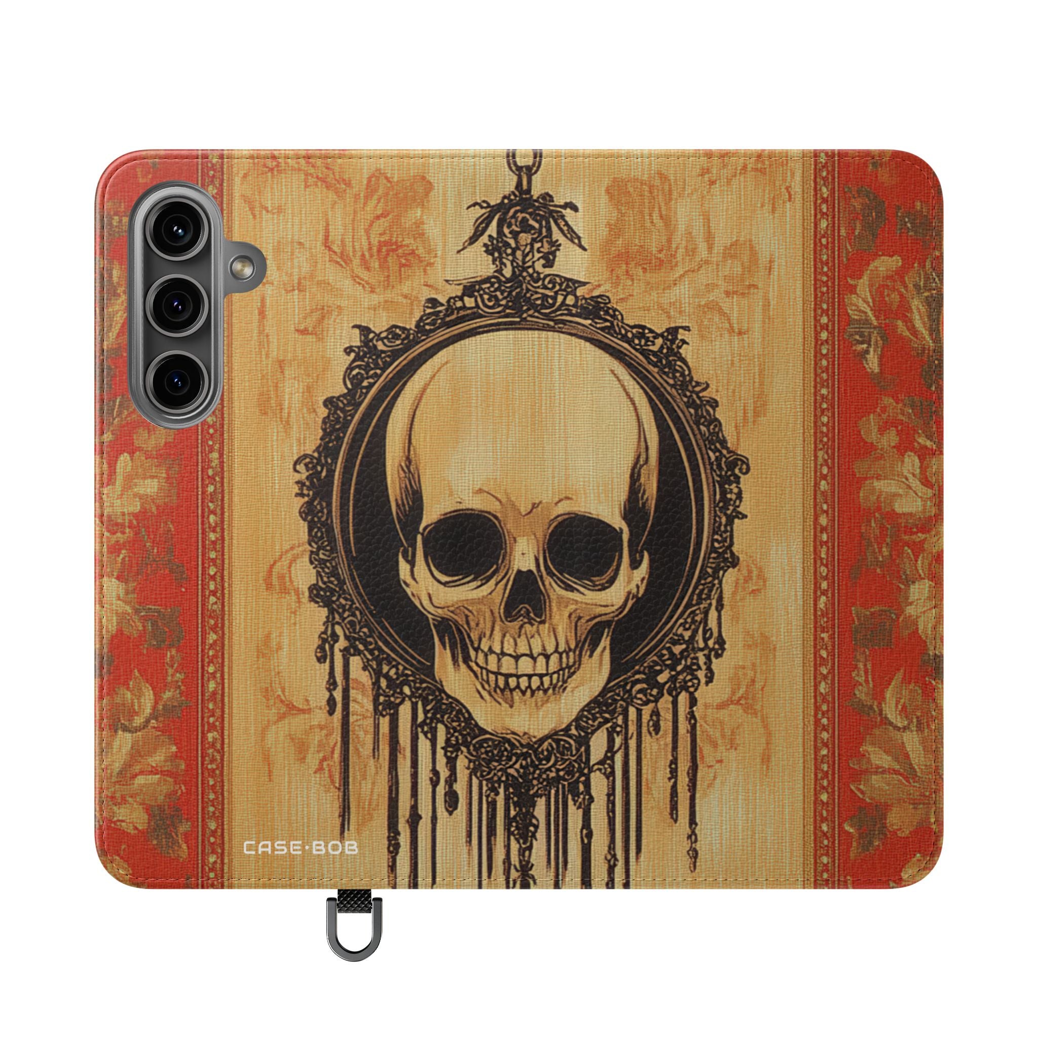 Skull Eclipse - Samsung S24 Case - Wallet