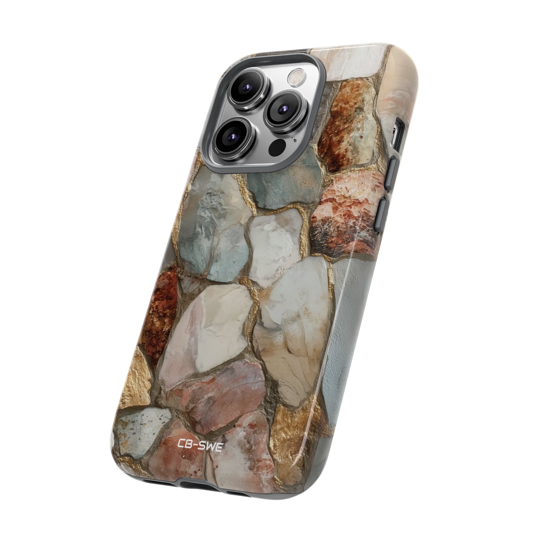 Stone Mosaic Dance - iPhone Case