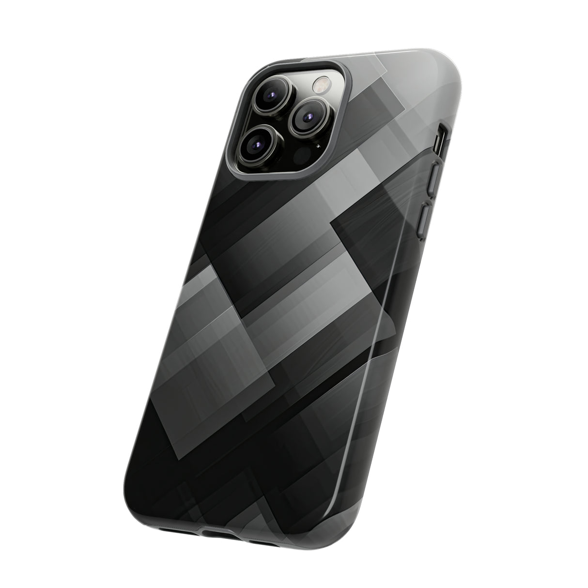 Gradient Grey Shades - Protective Phone Case