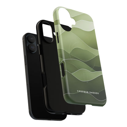 Gradient Emerald Drift iPhone 16 | Tough+ Phone Case