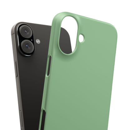 Dark Sea Green iPhone 16 - Slim Phone Case