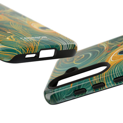 Vortice di Pavone Vivace Samsung S24 - Tough