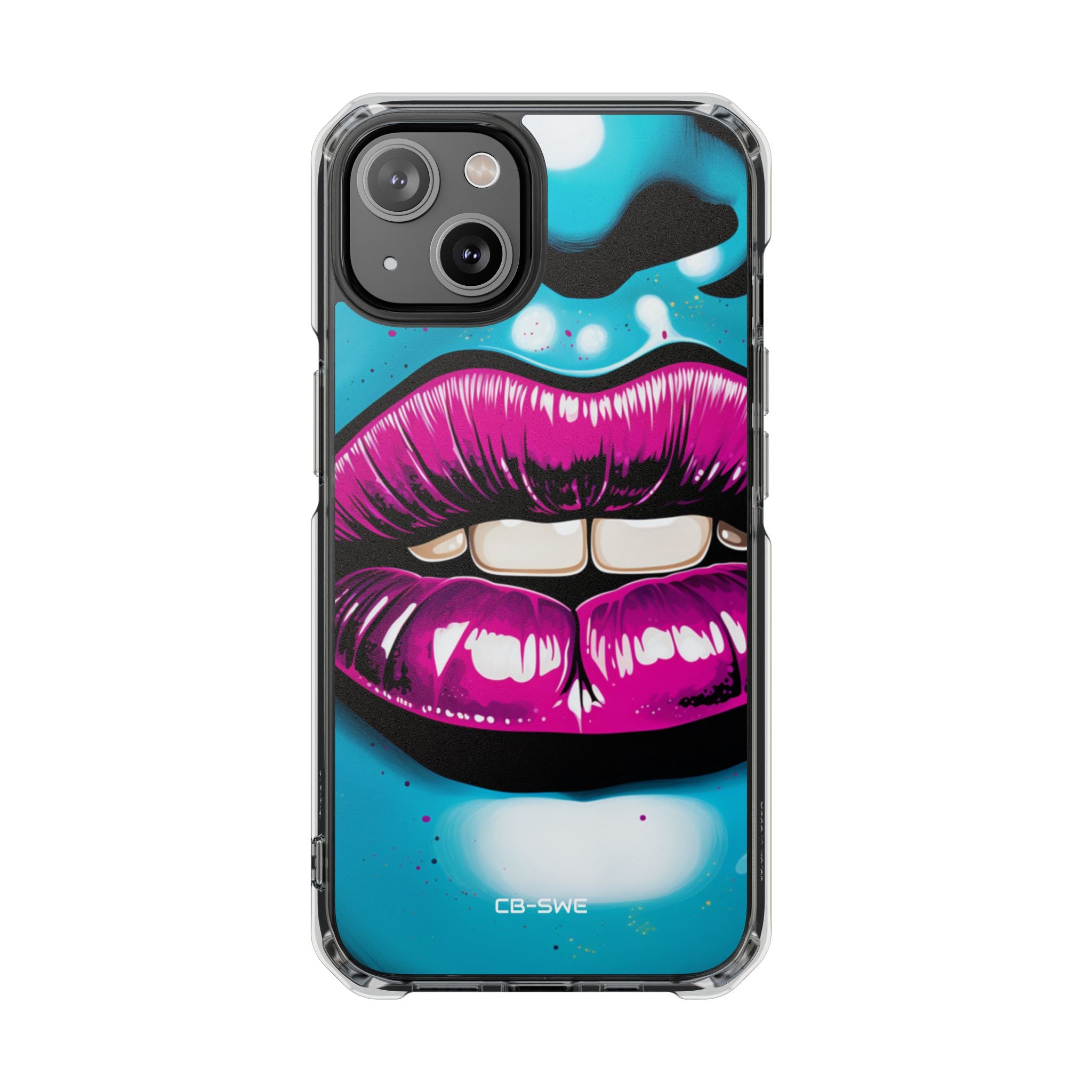 Vivid Lips Contrast iPhone Case - Impact