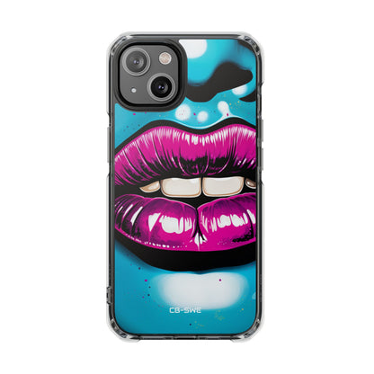 Vivid Lips Contrast iPhone Case - Impact