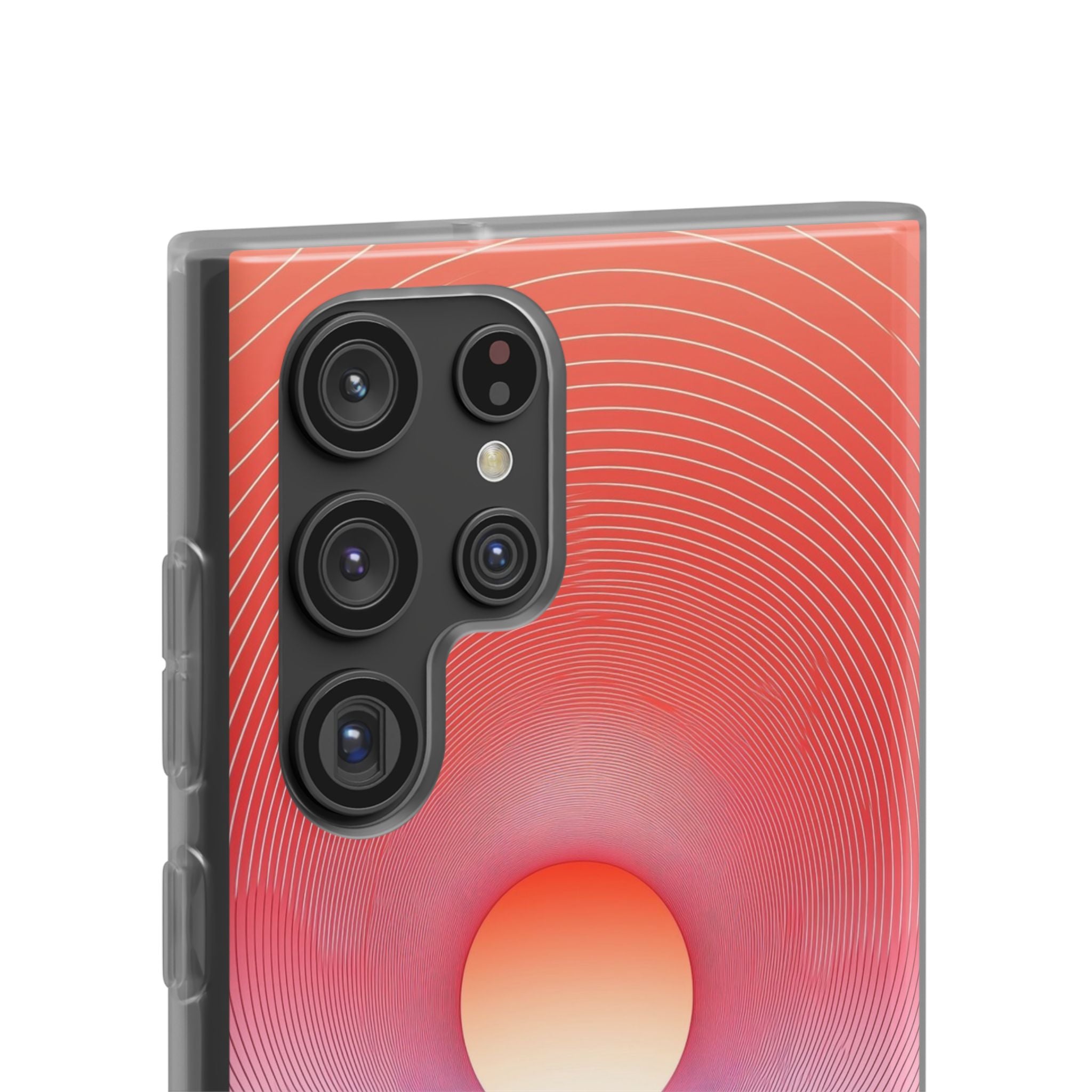 Orange Portal Samsung S22 Ultra Case - Soft