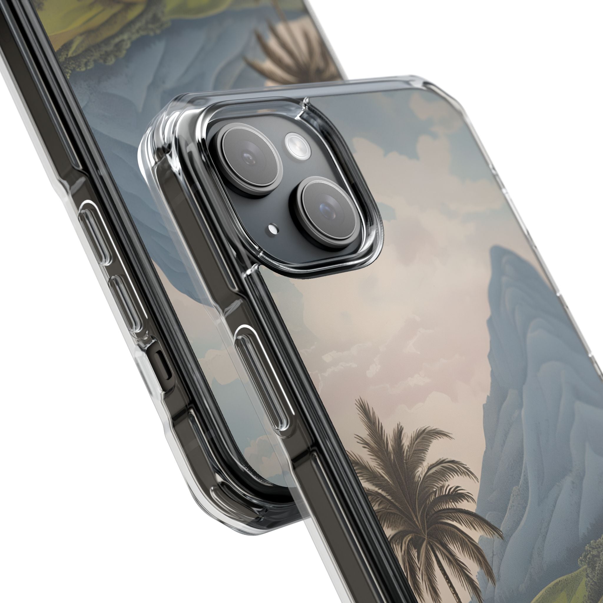 Serene Mountain Oasis iPhone Case - Impact