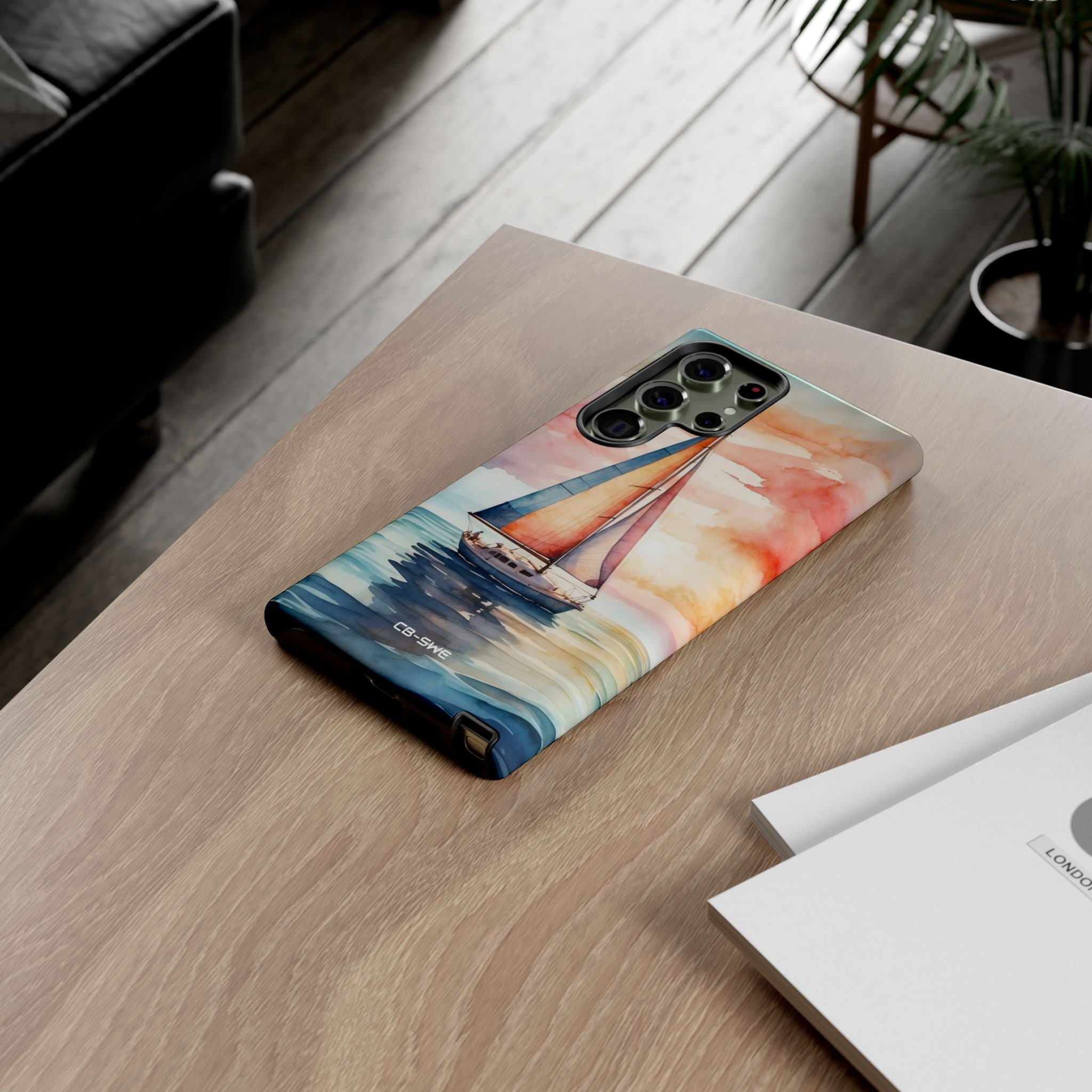 Sailboat Glides Calm - Samsung Case